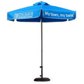 Market Umbrella - 9' / 8 Panel Aluminum (Silk Screened)